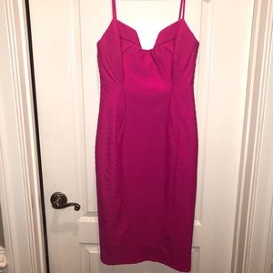 Midi Hot Pink dress!!